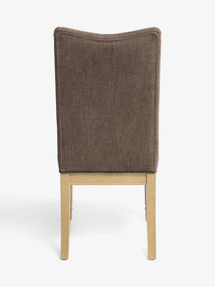 Set of 2 Audra Hazlenut Sarsden Dining Chairs