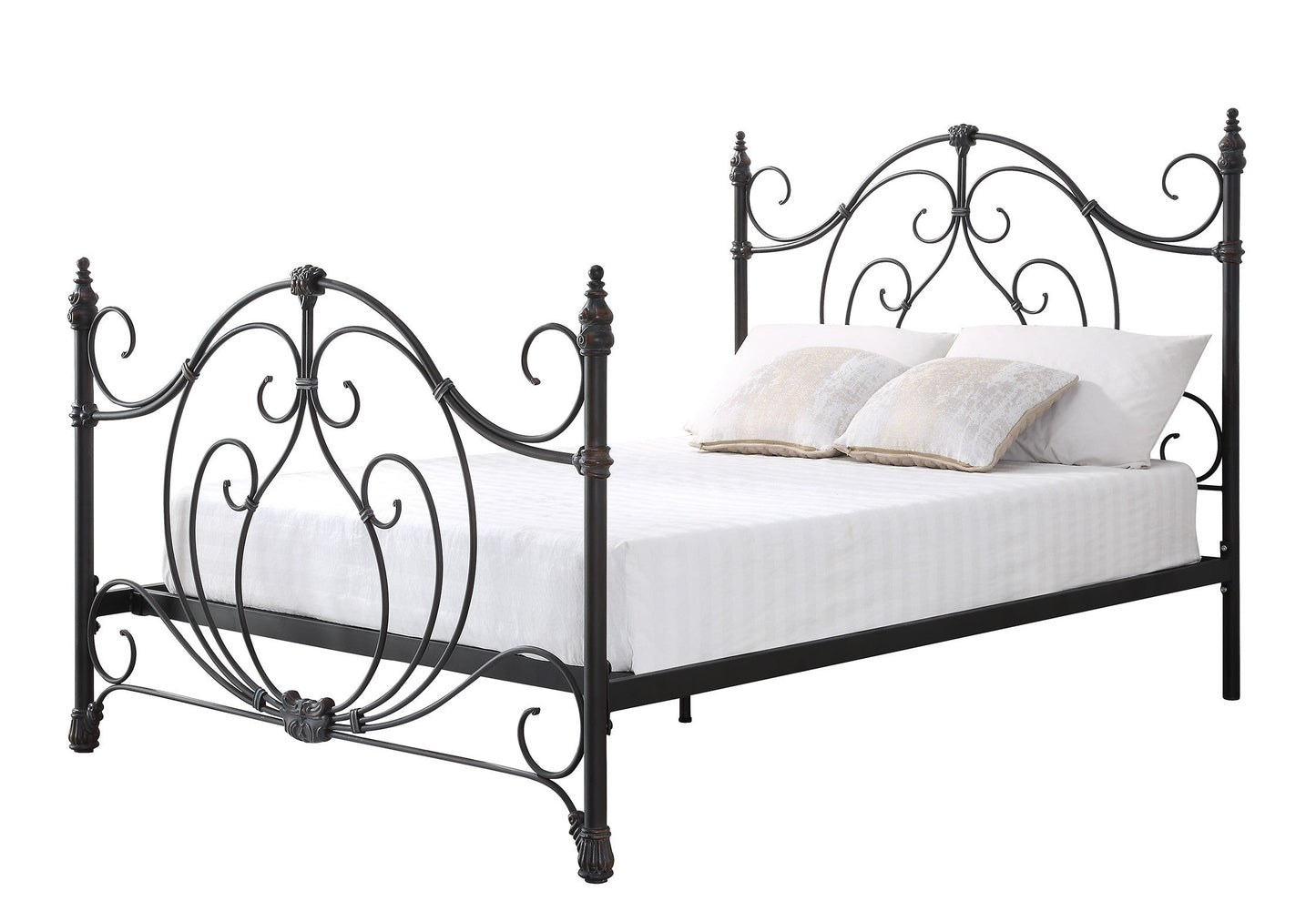 BOGART Cast and Wrought Iron Bed