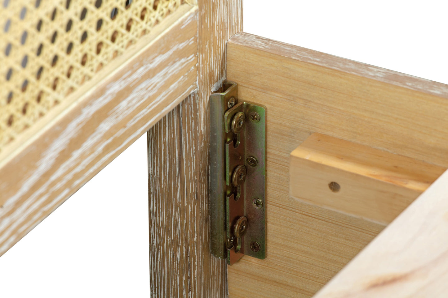 SIENA European Oak & Upholstered Bed