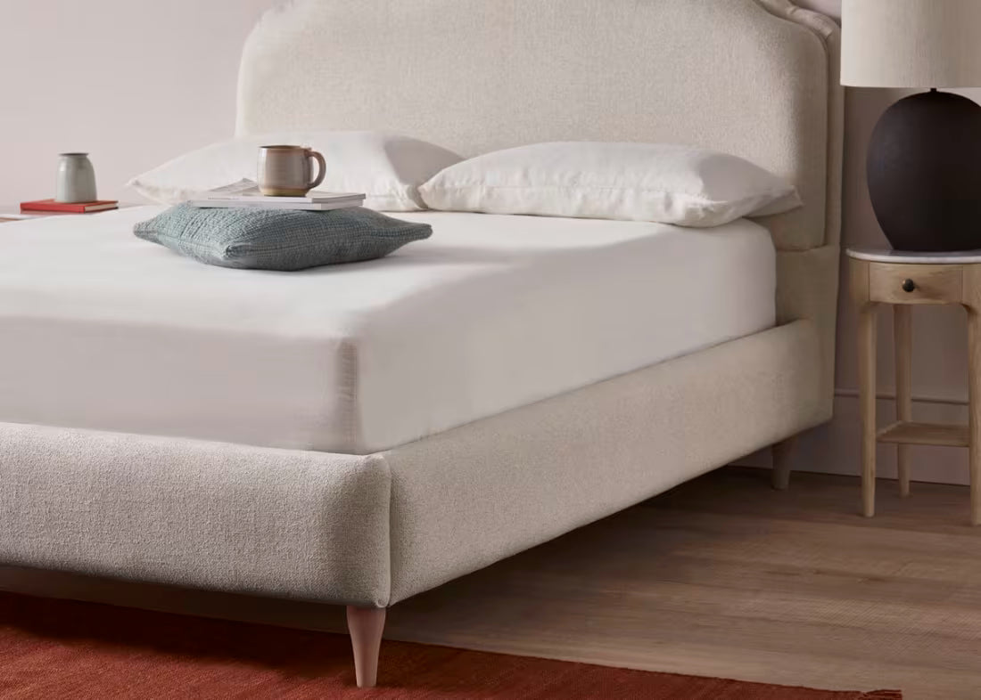 Sugar Puff Upholstered Bed
