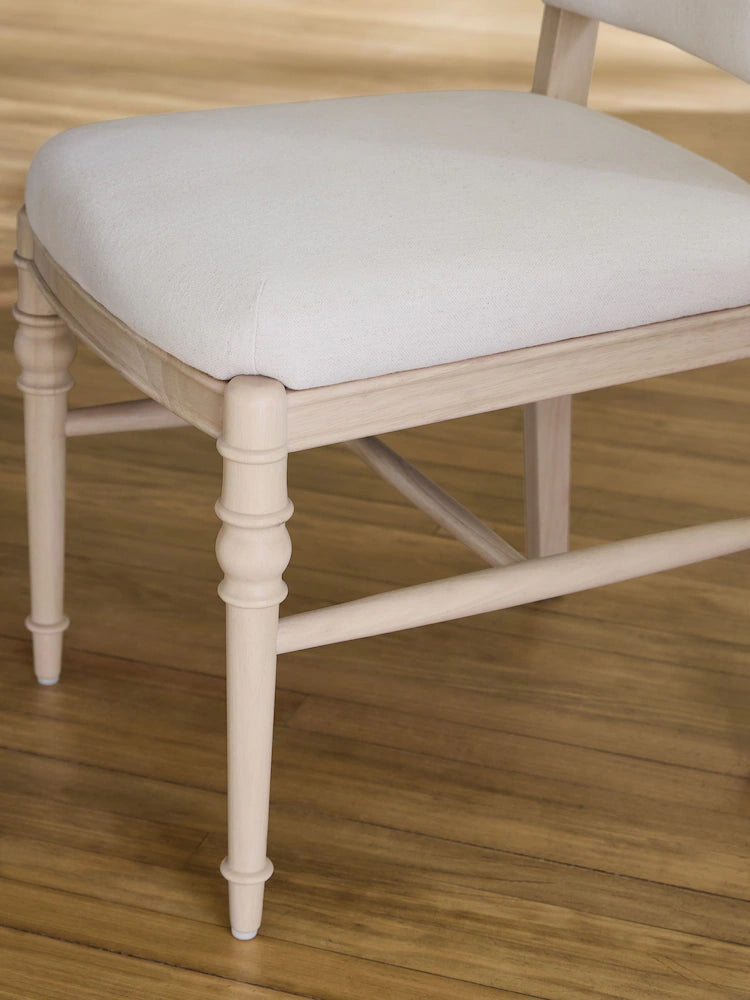 Set of 2 Bulford Natural Swanton Dining Chairs