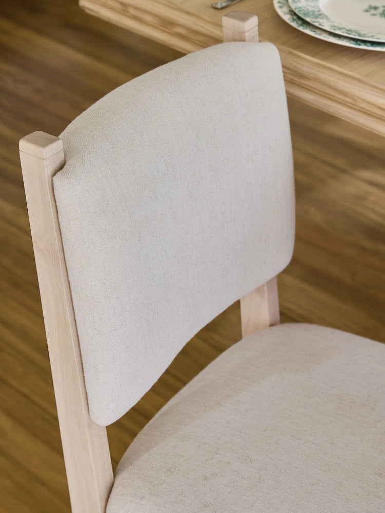 Set of 2 Bulford Natural Swanton Dining Chairs