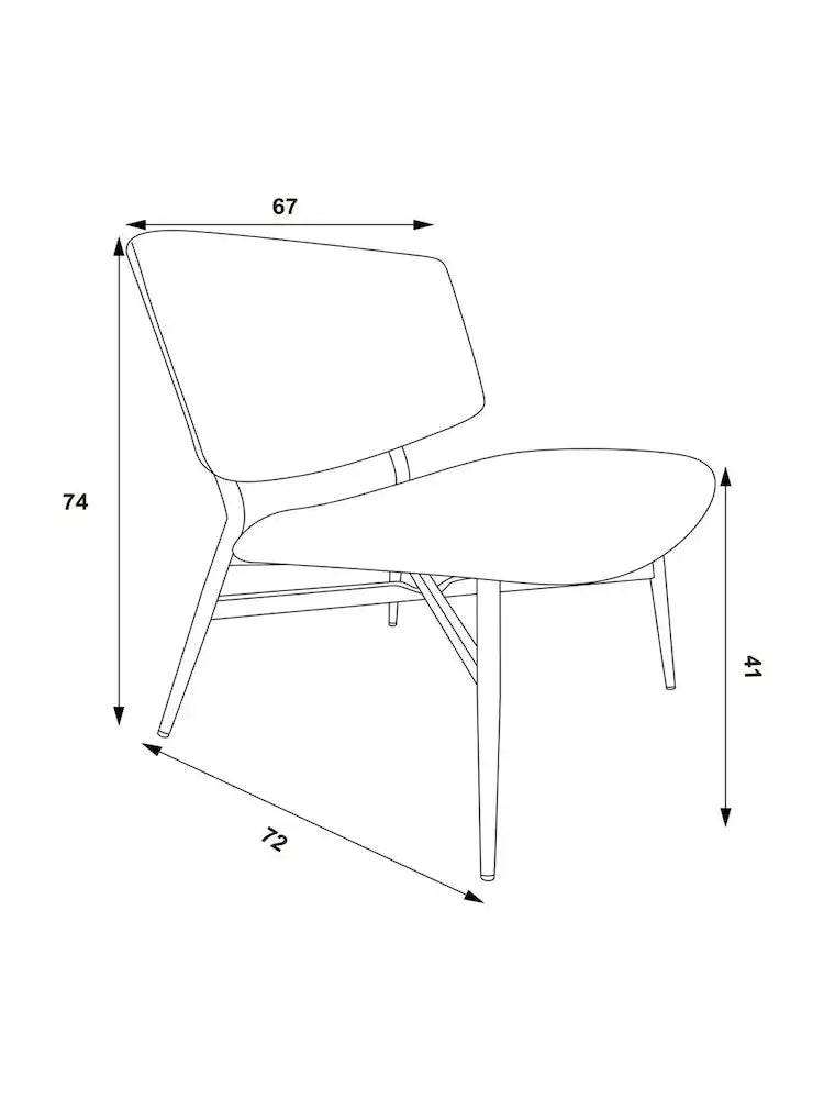 Grey Marl Pax Boucle Kuta Accent Chair
