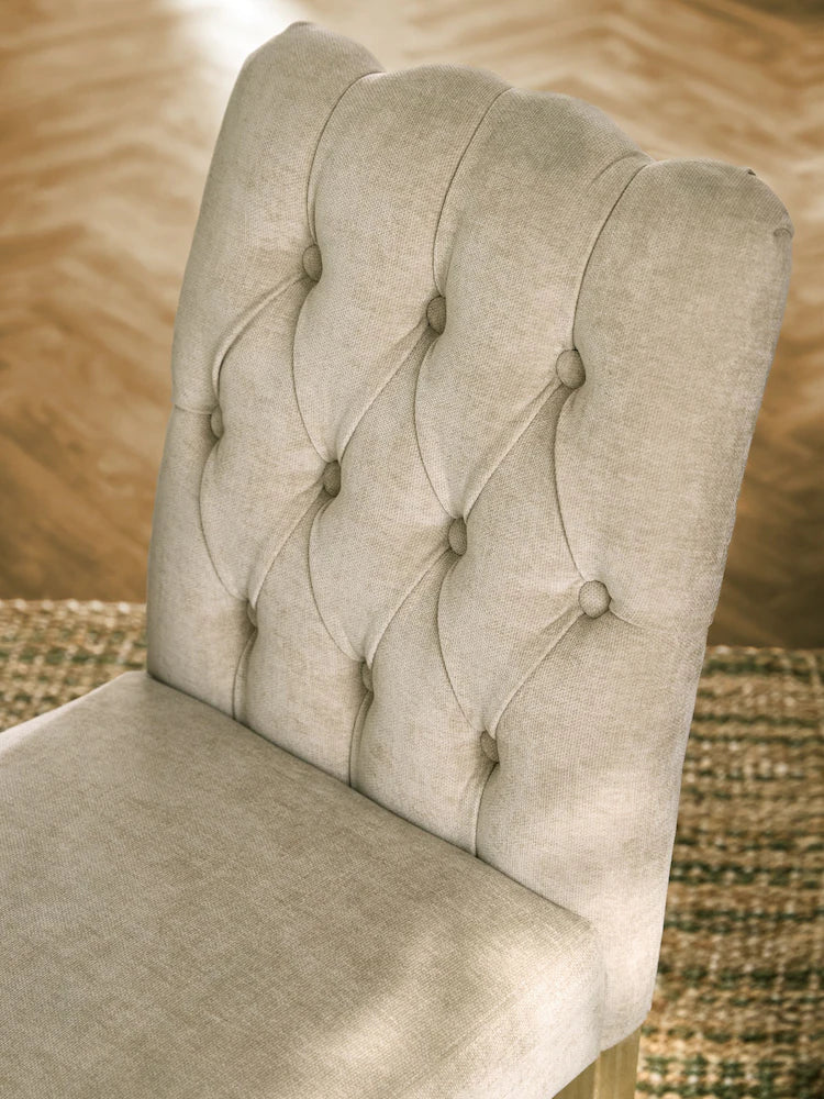 Baron Chenille Hazlenut Ropsley Set of 2 Dining Chair