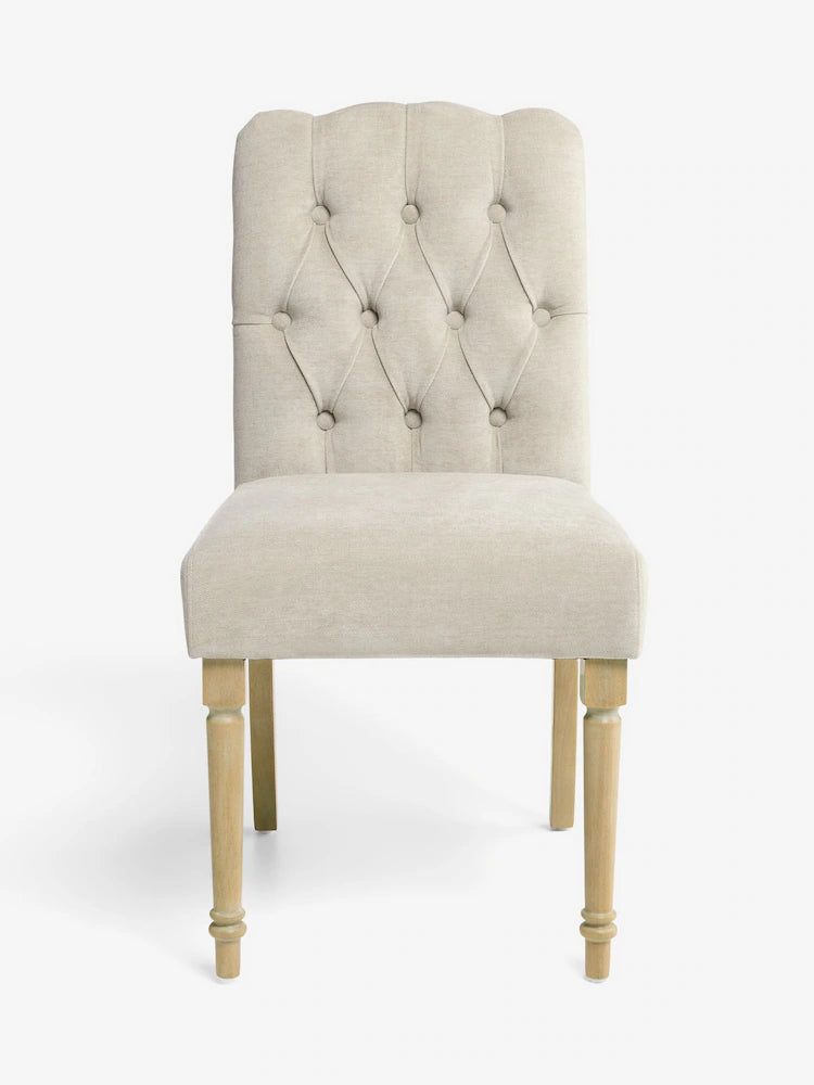 Baron Chenille Hazlenut Ropsley Set of 2 Dining Chair