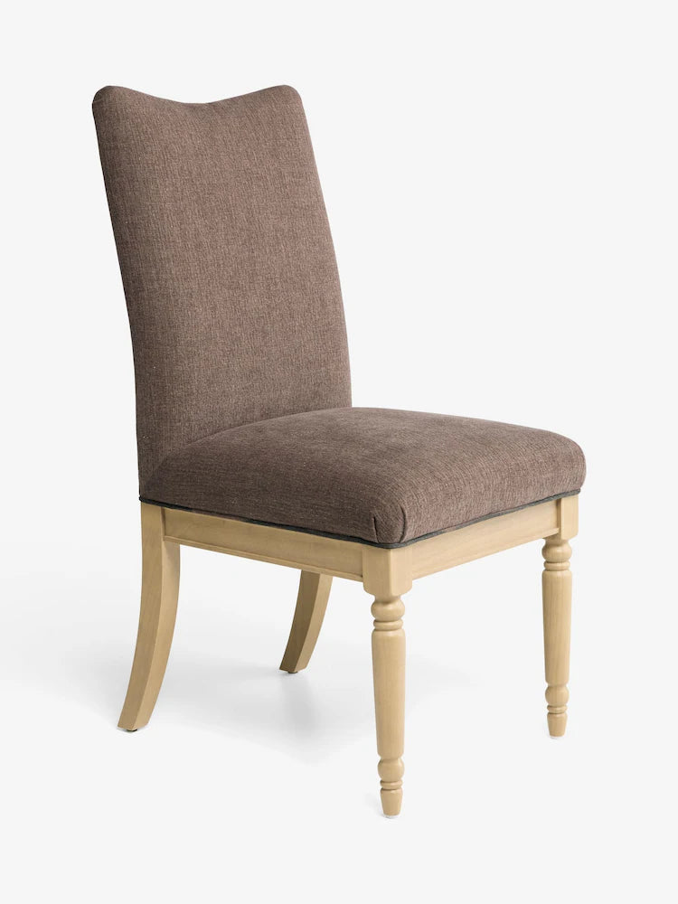Set of 2 Audra Hazlenut Sarsden Dining Chairs
