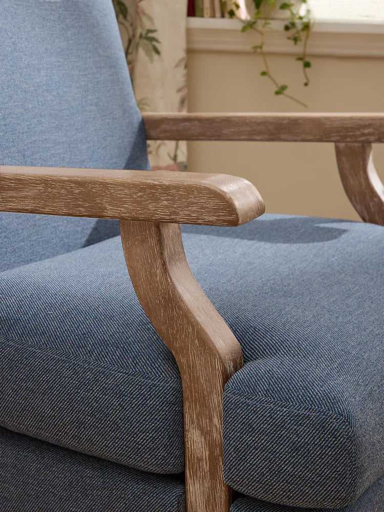 Doveridge Seaspray Blue Navenby Accent Chair