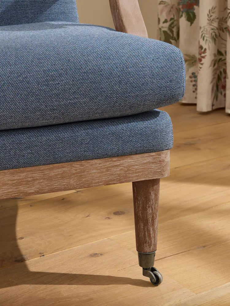 Doveridge Seaspray Blue Navenby Accent Chair