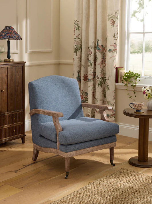 Doveridge Seaspray Blue Navenby Accent Chair
