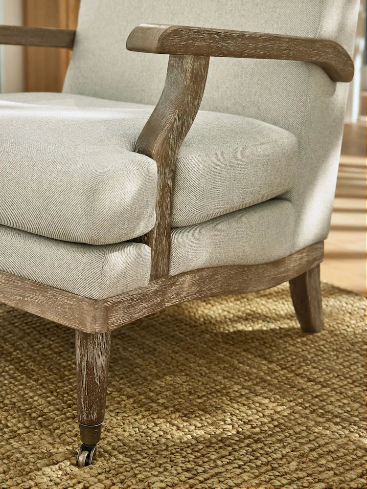 Doveridge Natural Biscuit Navenby Accent Chair