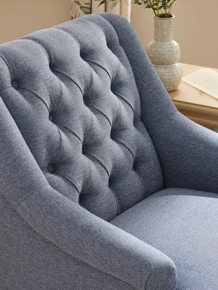 Doveridge Seaspray Blue Ropsley Accent Chair