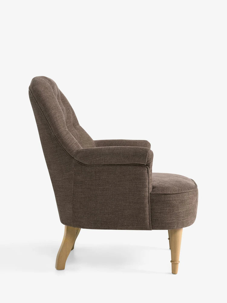 Audra Hazelnut Brown Alveston Accent Chair