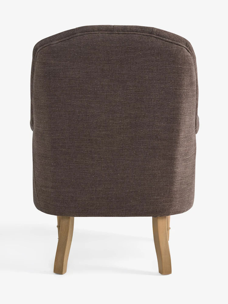Audra Hazelnut Brown Alveston Accent Chair
