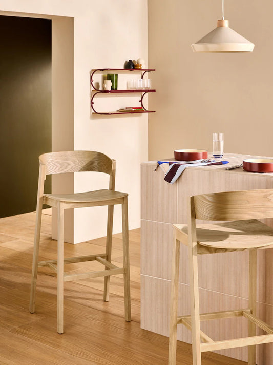 Natural Ash Aster Bar Stool