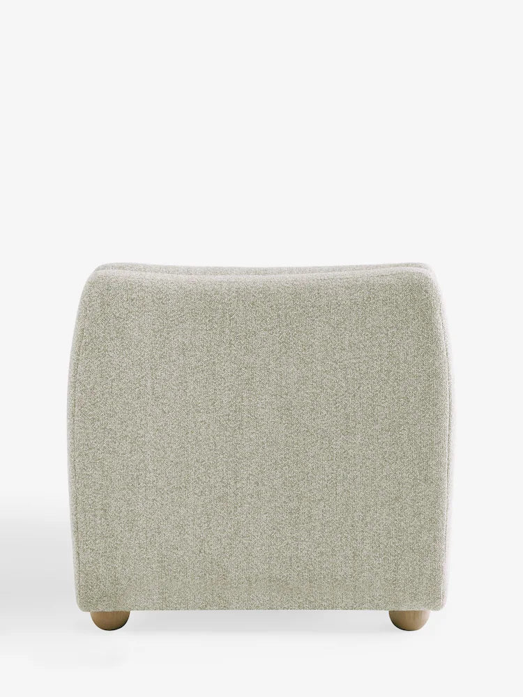 Smart Weave Sage Green Clemmie Storage Accent Chair