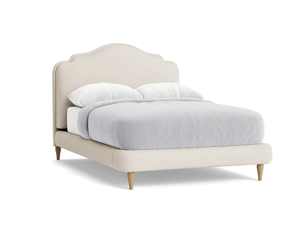 Sugar Puff Upholstered Bed