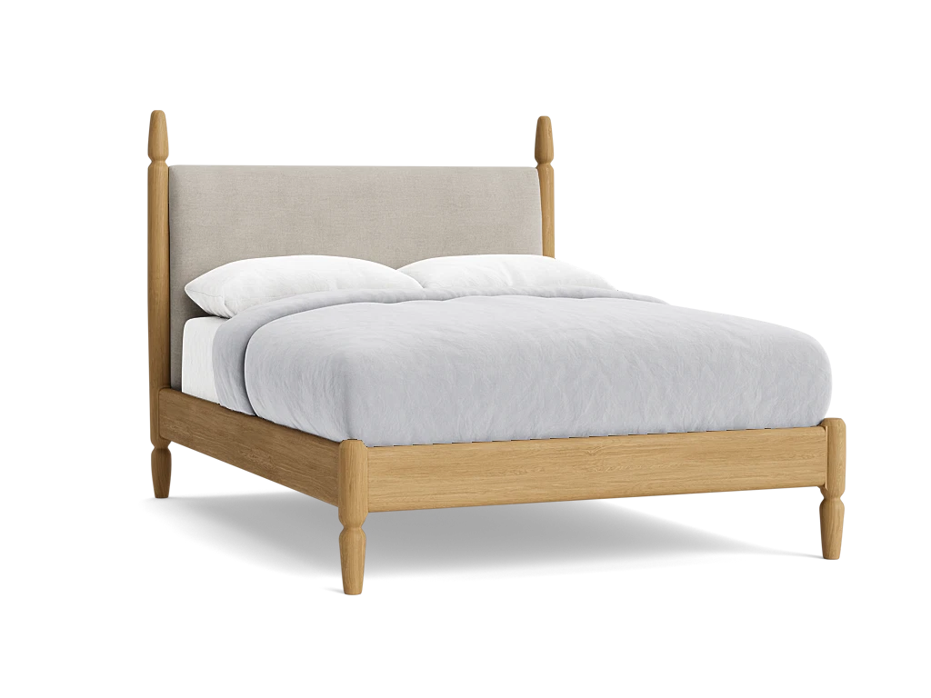 Pippi Bed in Natural Cotton Linen