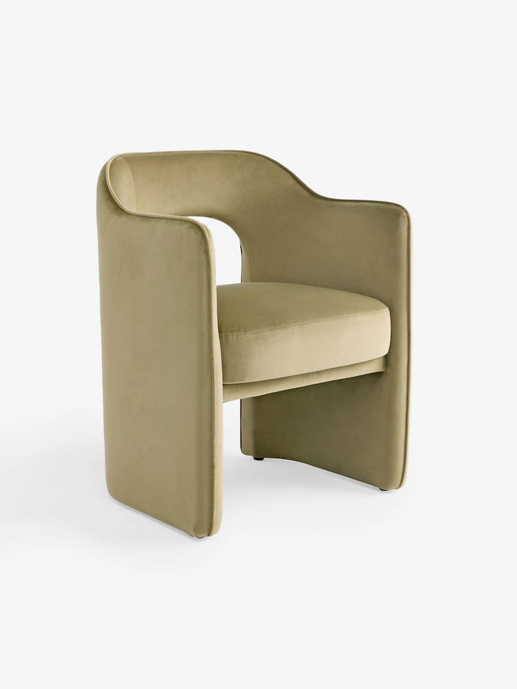 Fern Green Velvet Sariah Dining Chair