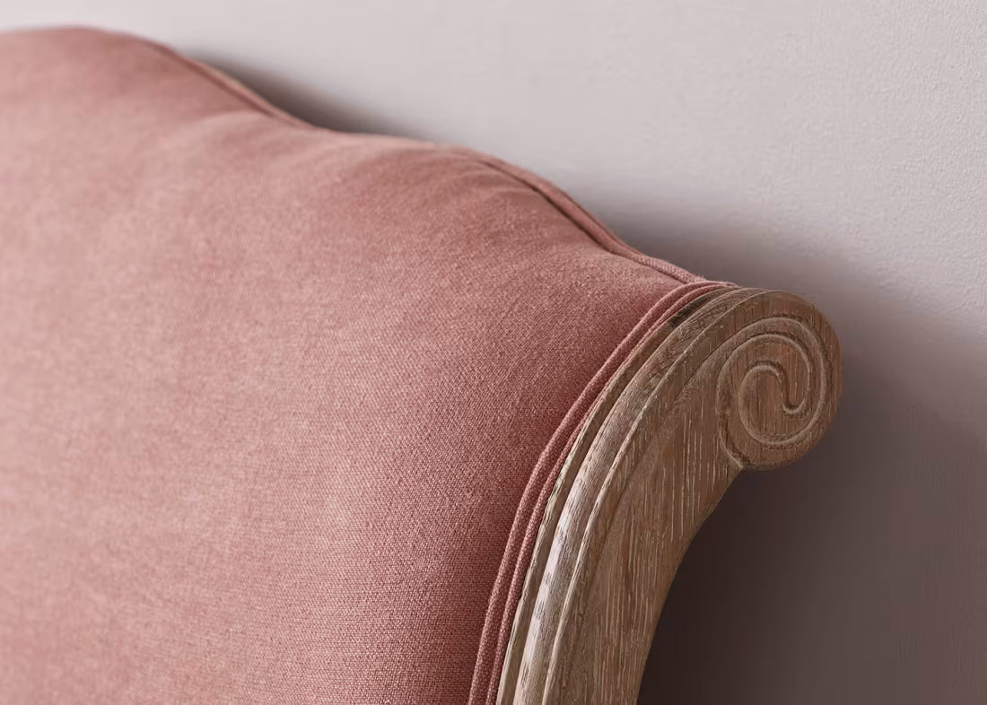 Coco Bed in Natural Cotton Linen