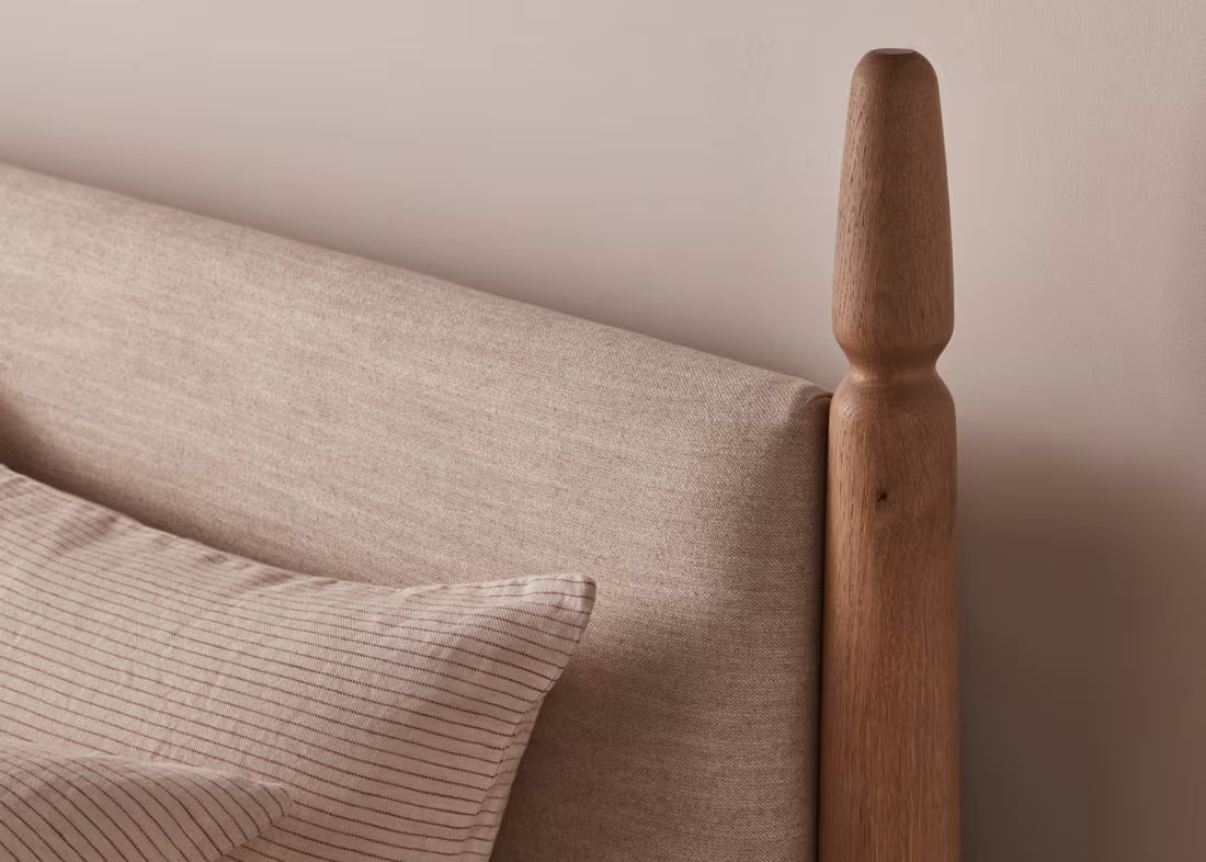 Pippi Bed in Natural Cotton Linen