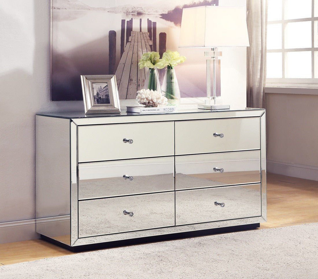 BOULEVARD Silver Mirror Dresser Low Chest 6 Drawers – Bradshaw Direct BOULEVARD Silver Mirror Dresser Low Chest 6 Drawers – Bradshaw Direct